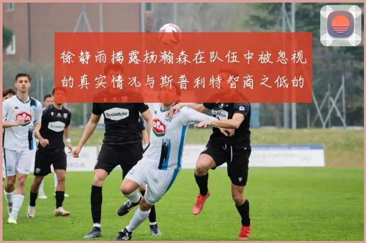 徐静雨揭露杨瀚森在队伍中被忽视的真实情况与斯普利特智商之低的尴尬真相